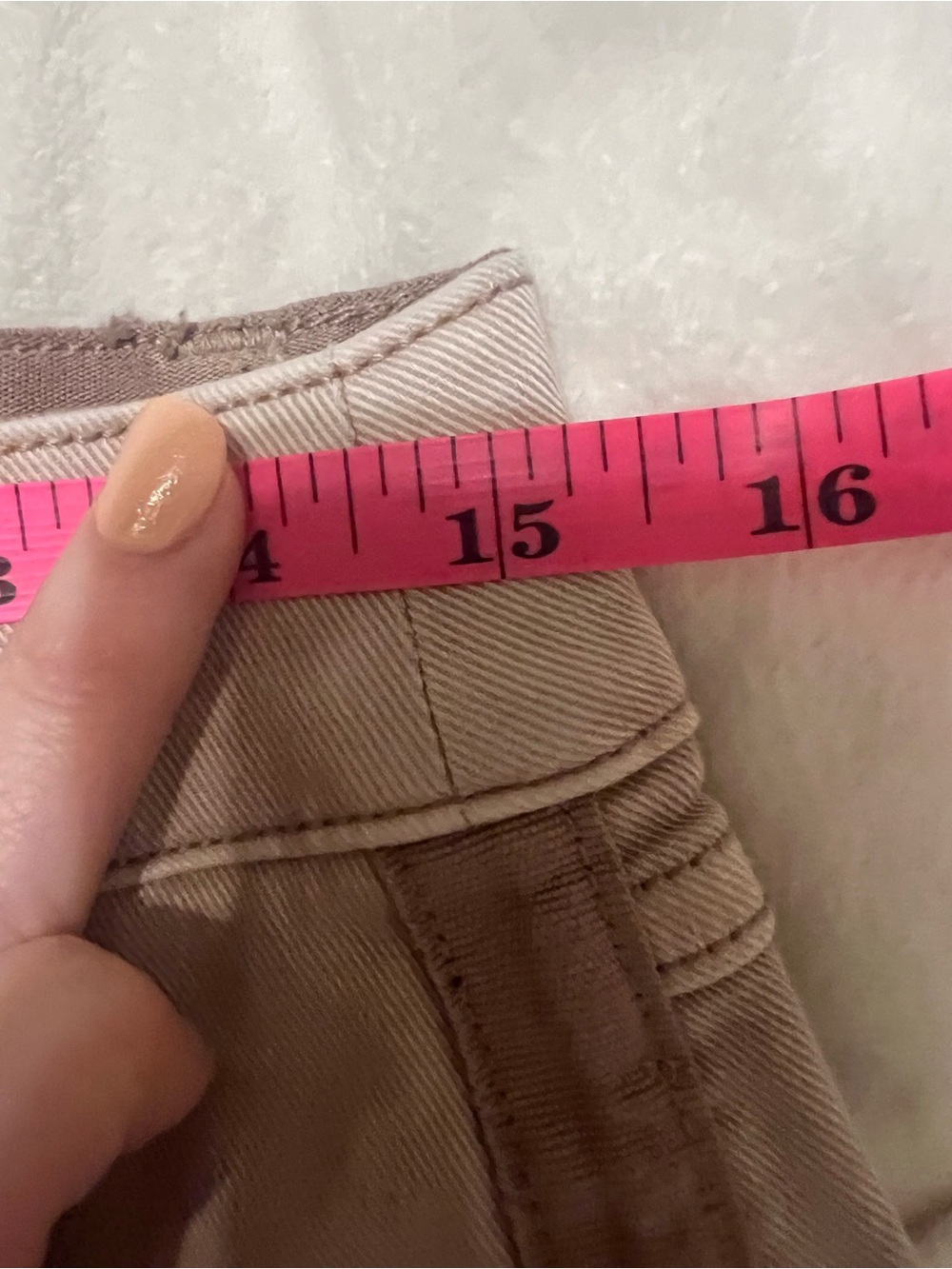 Spanx Women's Mauve High-Rise Stretch Casual Shorts Medium - Picture 4 of 5